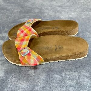 Birkenstock Multicolor Checkered Sandals